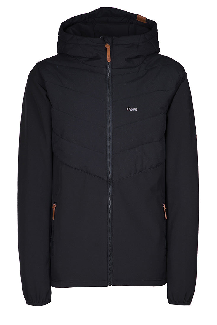 CNSRD Herren Softshelljacke Leon Black