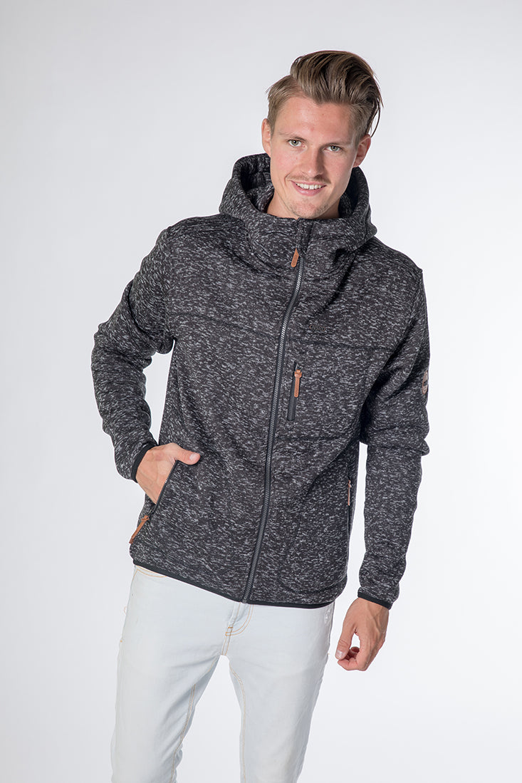 CNSRD Herren Fleecejacke Linus Black