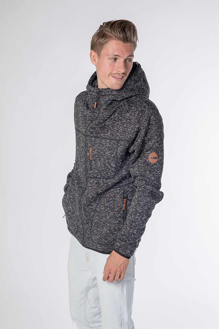CNSRD Herren Fleecejacke Linus Black