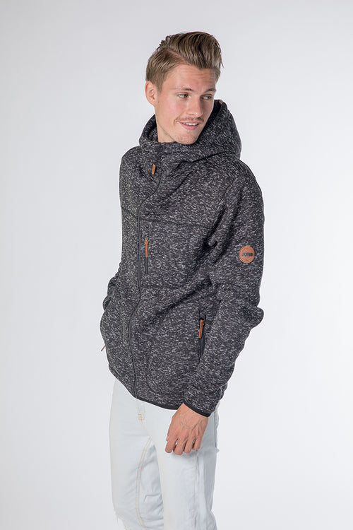 CNSRD Herren Fleecejacke Linus Black
