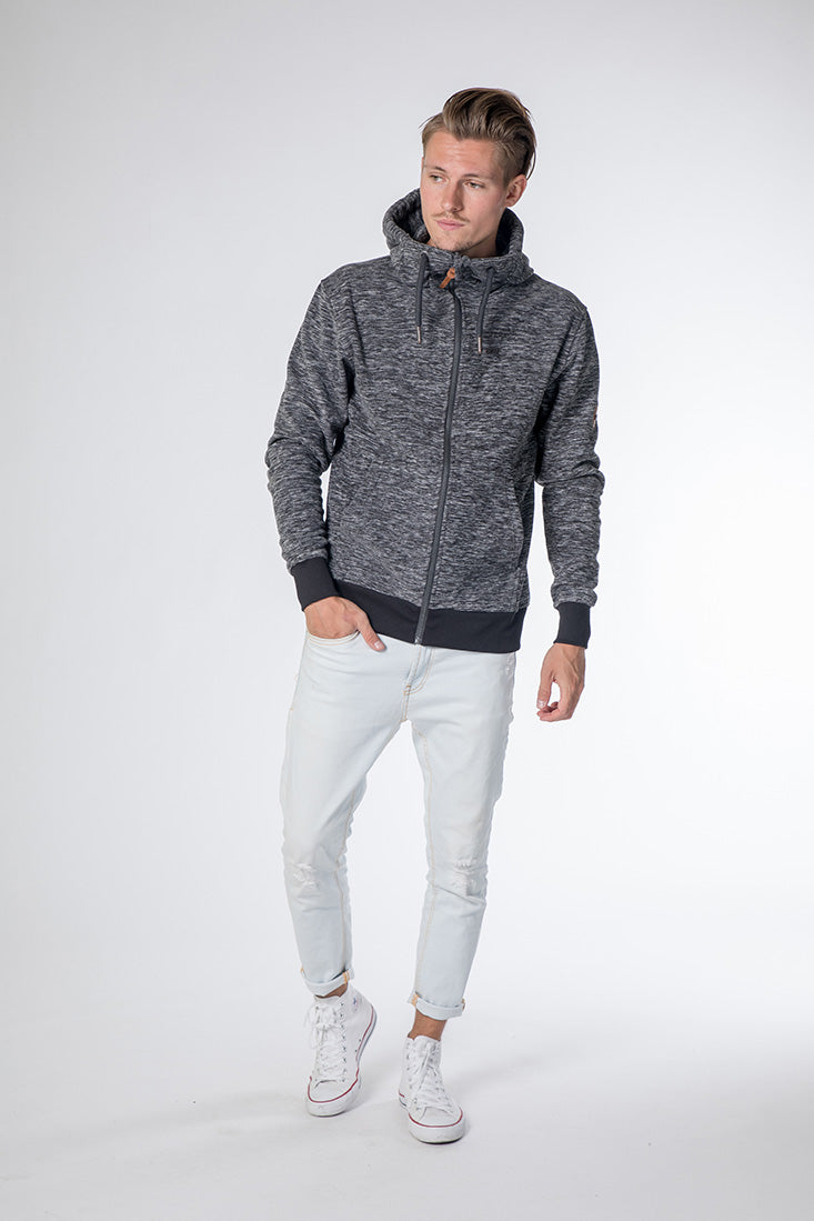 CNSRD Herren Fleecejacke Freddy Black