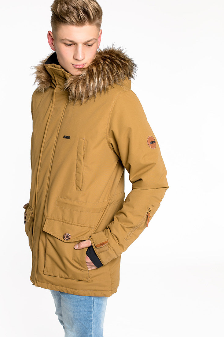 CNSRD Herren Funktionsparka Travis Camel