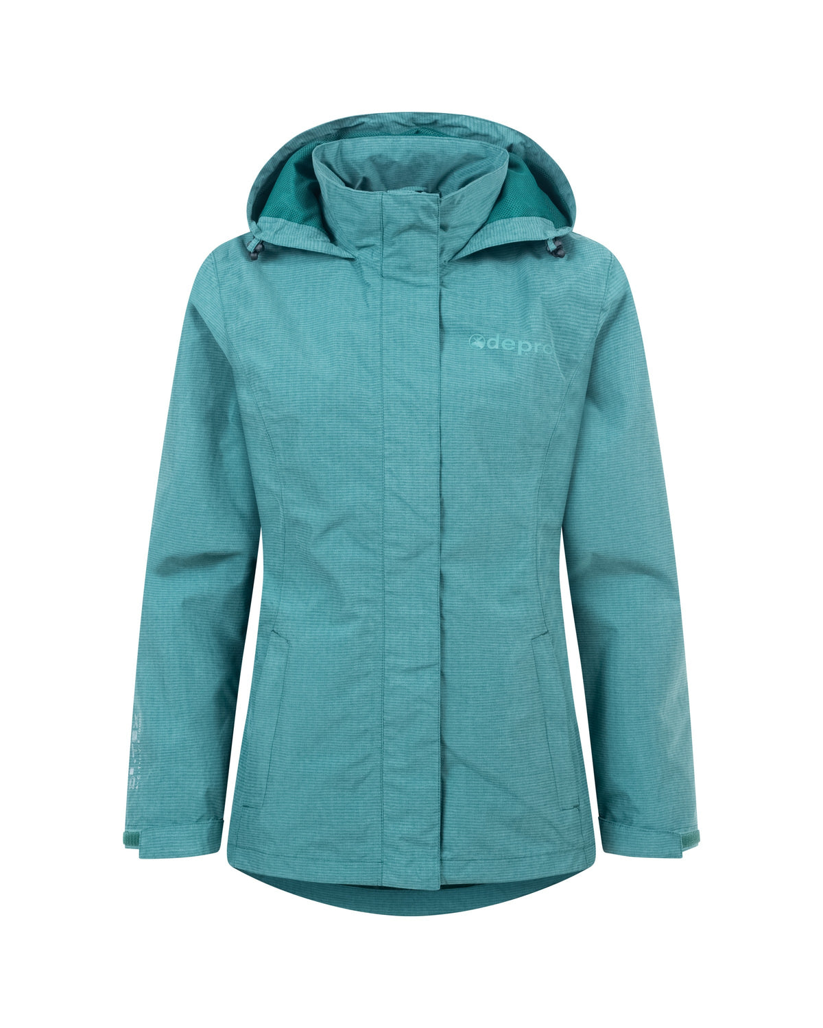 DEPROC LAVAL WOMEN Outdoorjacke in petrol, Vorderansicht