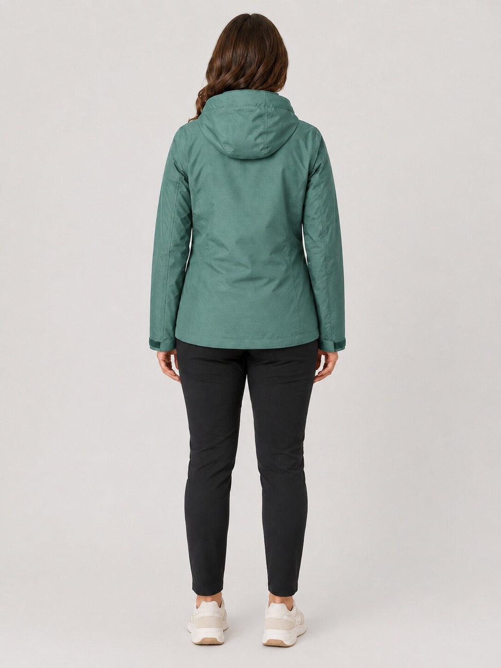 DEPROC Regenjacke Laval Petrol – XXL-Modelbild 3