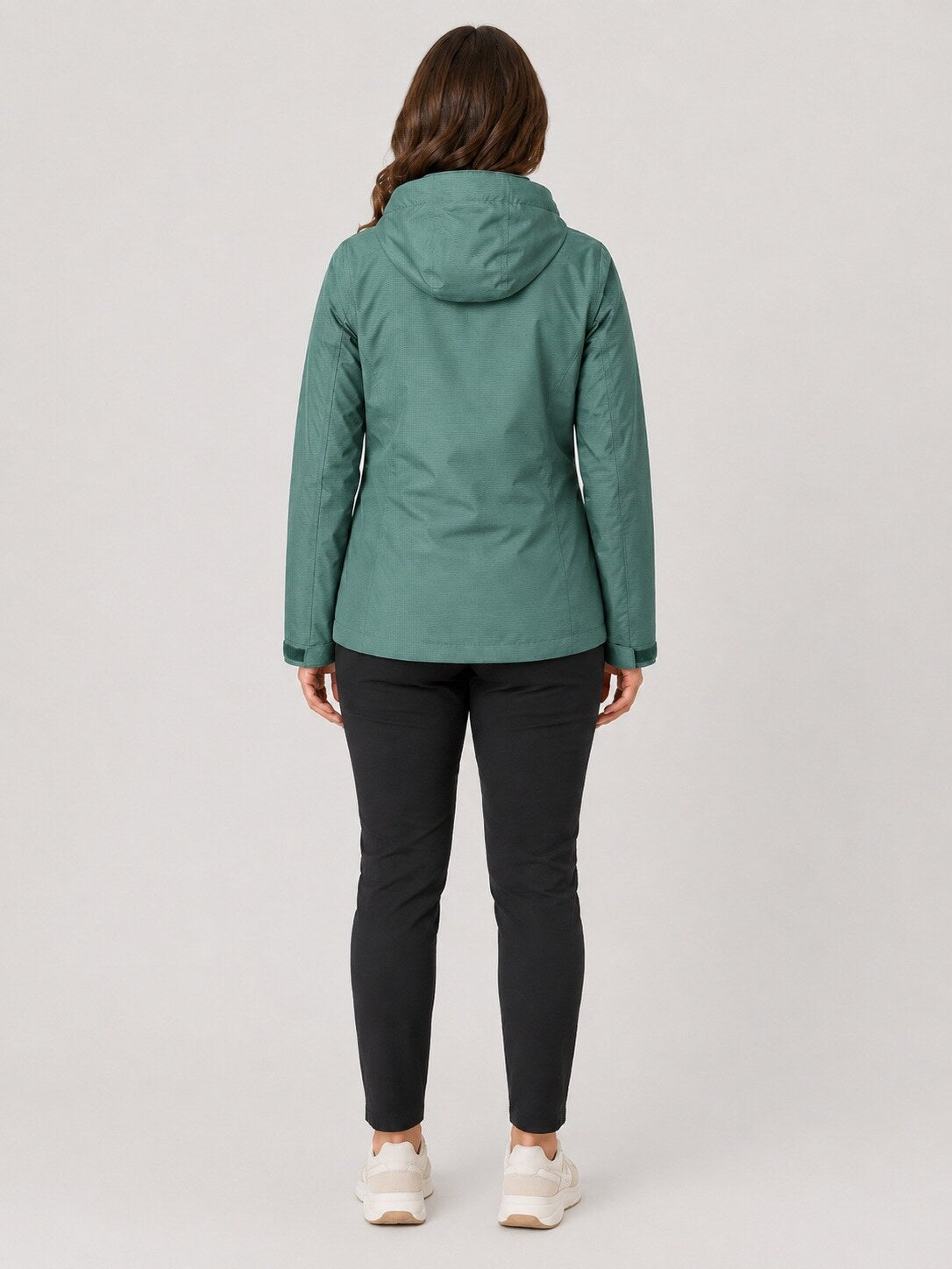 DEPROC Regenjacke Laval Petrol – XXL-Modelbild 3