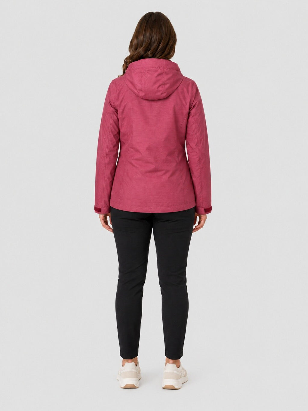 DEPROC Regenjacke Laval Wine – XXL-Modelbild 3