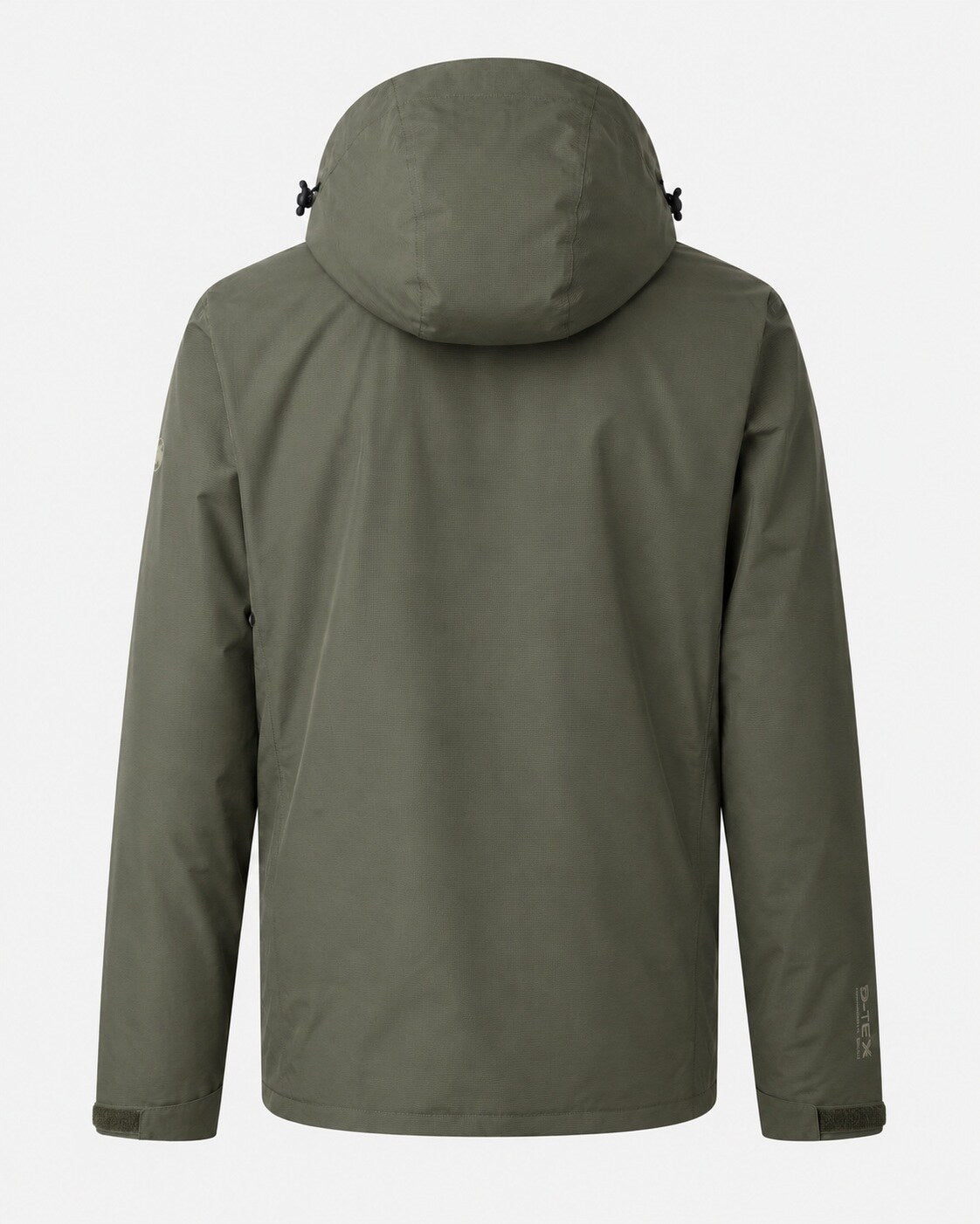 DEPROC Regenjacke Laval Olive – XXL-Modelbild 5