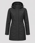DEPROC ACTIVE Outdoorparka Laval Long Schwarz - Bild 1