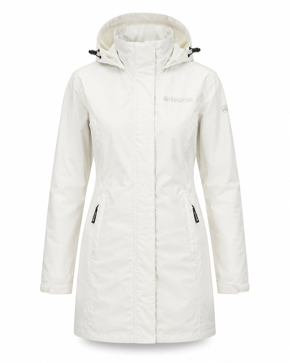 DEPROC ACTIVE Outdoorparka Laval Long Offwhite - Bild 1