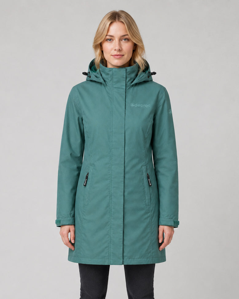 DEPROC ACTIVE Outdoorparka Laval Long Petrol - Bild 3