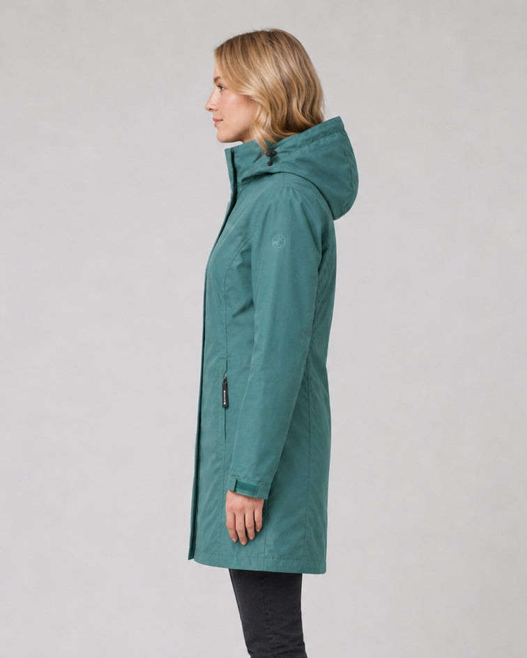 DEPROC ACTIVE Outdoorparka Laval Long Petrol - Bild 4