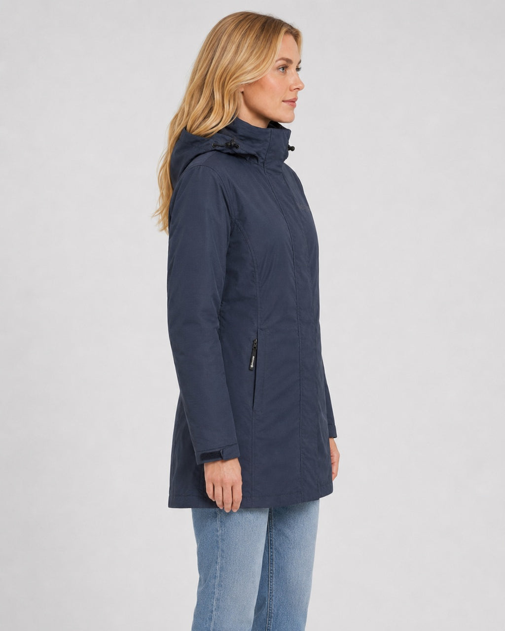 DEPROC ACTIVE Outdoorparka Laval Long Dark Navy - Bild 5