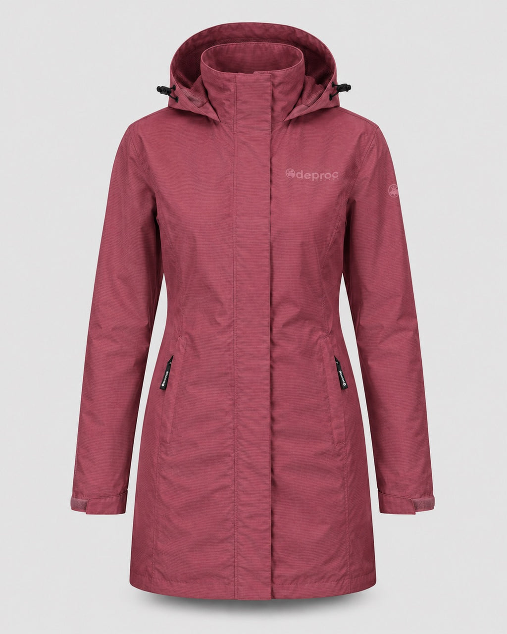 DEPROC ACTIVE Outdoorparka Laval Long Wine - Bild 1