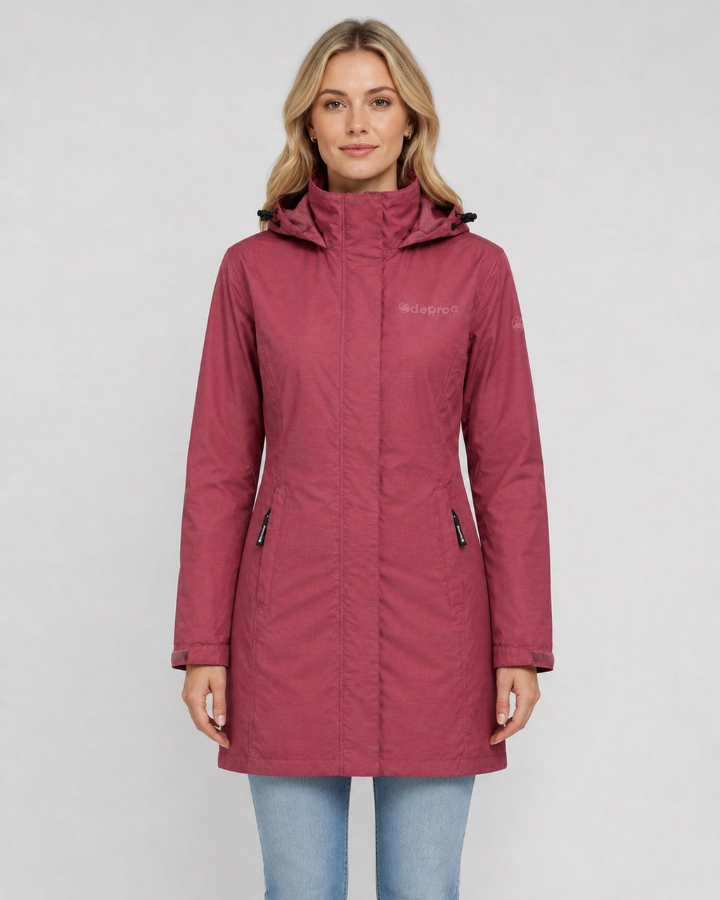DEPROC ACTIVE Outdoorparka Laval Long Wine - Bild 3