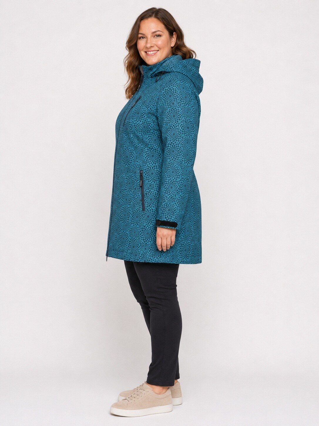 DEPROC SHELBY LONG Navy – XXL-Modelbild 2