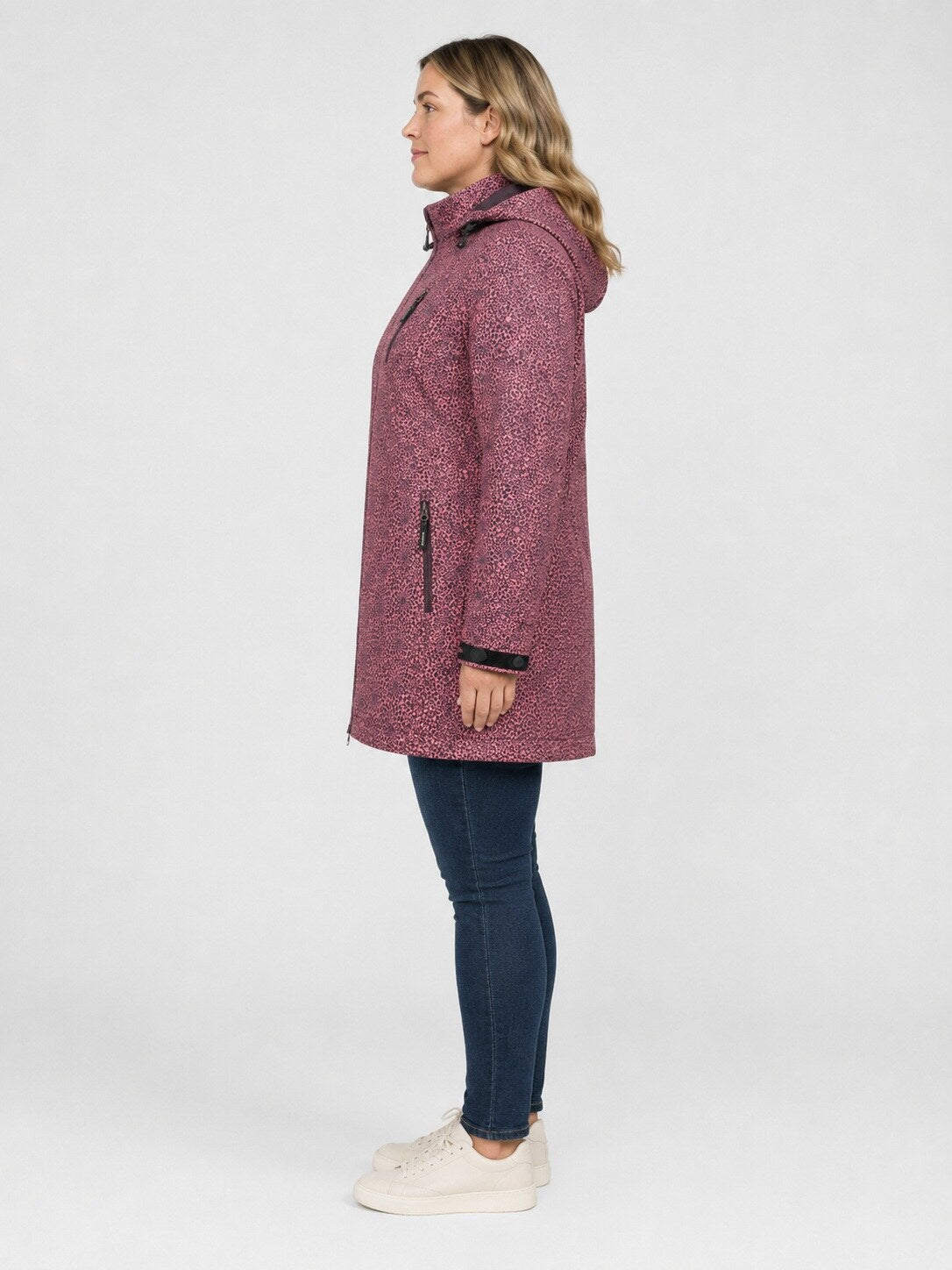 DEPROC SHELBY LONG Weinrot – XXL-Modelbild 2
