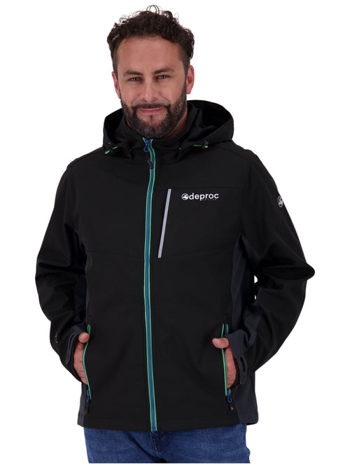DEPROC Softshelljacke NUNAVUT Schwarz – Bild 1 (OTTO-Feed p01)
