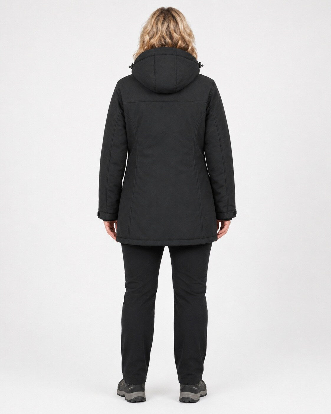 DEPROC Übergangsjacke KEELE PEAK II Schwarz – XXL-Modelbild 3