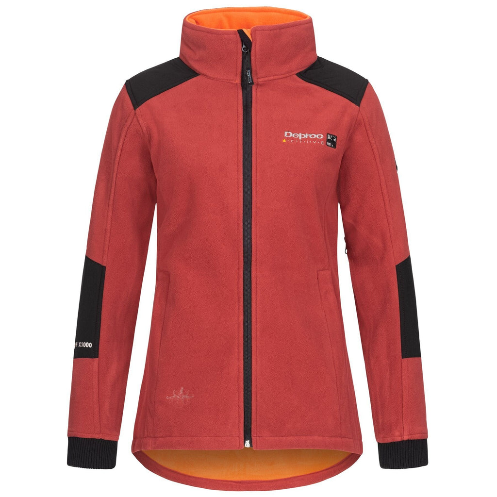 DEPROC Outdoorjacke CANADA Rot – XXL-Modelbild 2