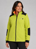 DEPROC Outdoorjacke CANADA Limette – XXL-Modelbild 1