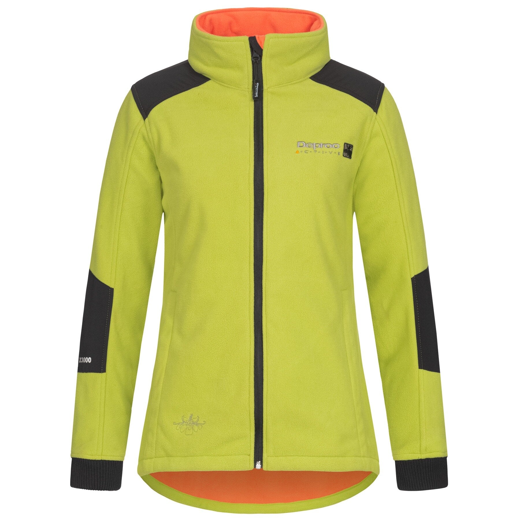 DEPROC Outdoorjacke CANADA Limette – XXL-Modelbild 2