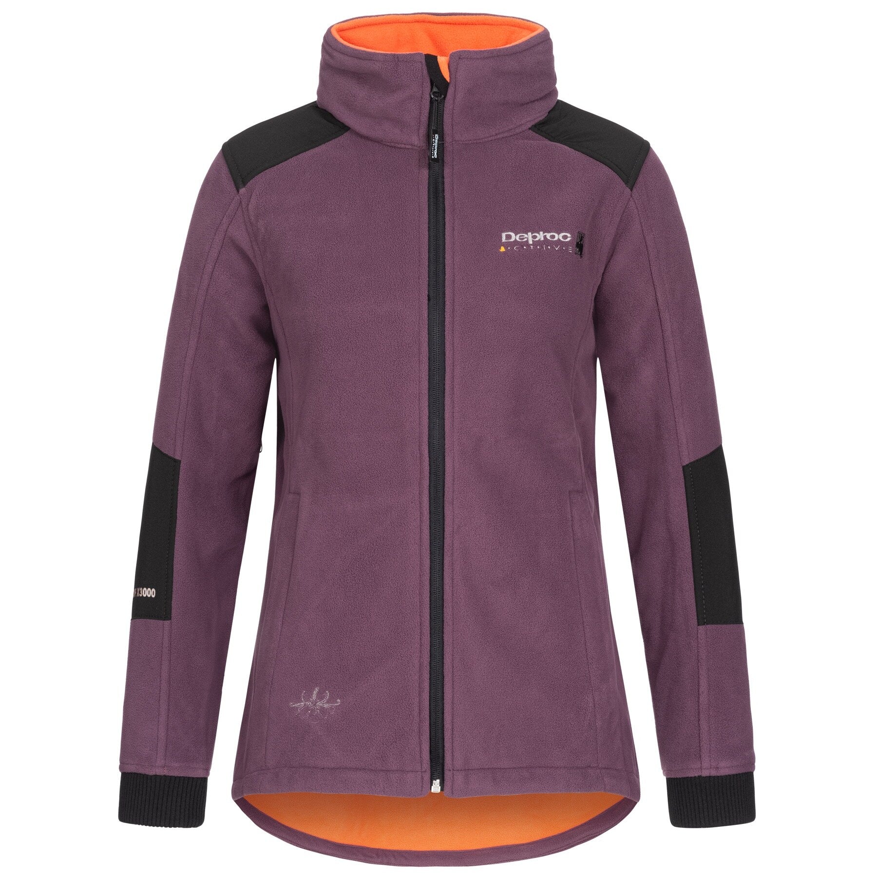 DEPROC Outdoorjacke CANADA Lila – XXL-Modelbild 2