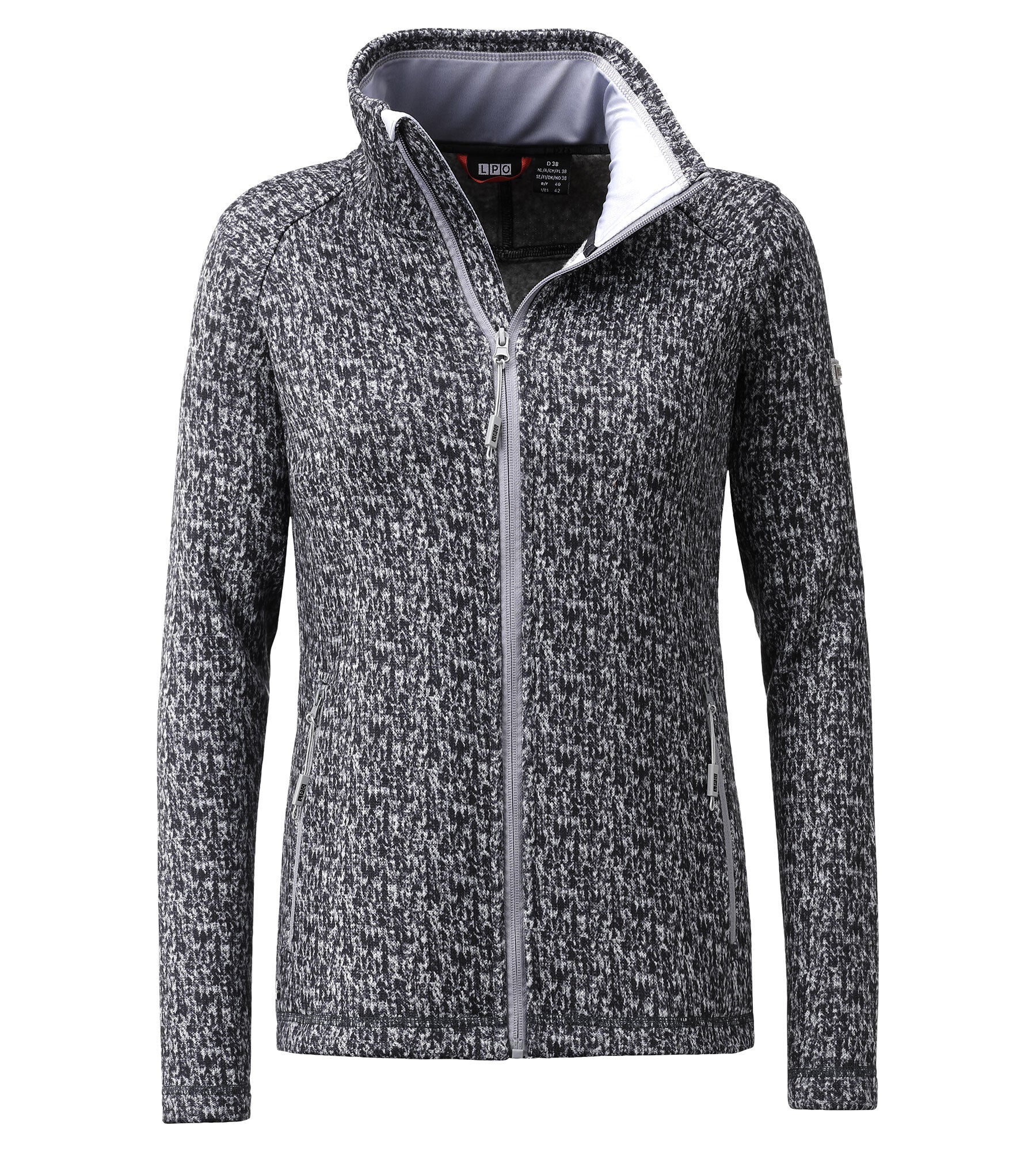 LPO Fleecejacke Lovis – asphalt