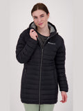 GILMOUR Damen Steppmantel Classic Long Anthrazit