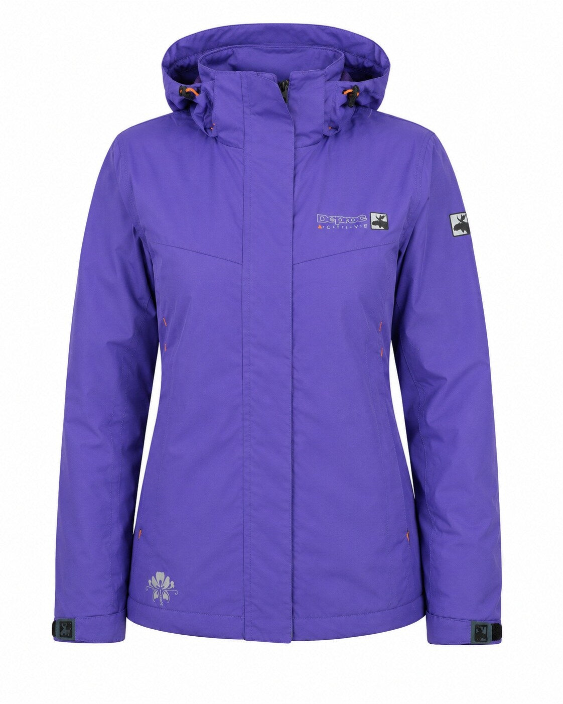 DEPROC Outdoorjacke Cambridge Lilac – XXL-Modelbild 4