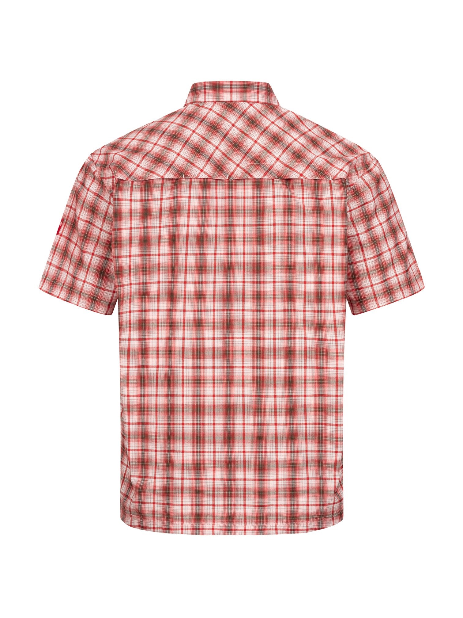 Outdoorhemd Copper Red-Gray-Check