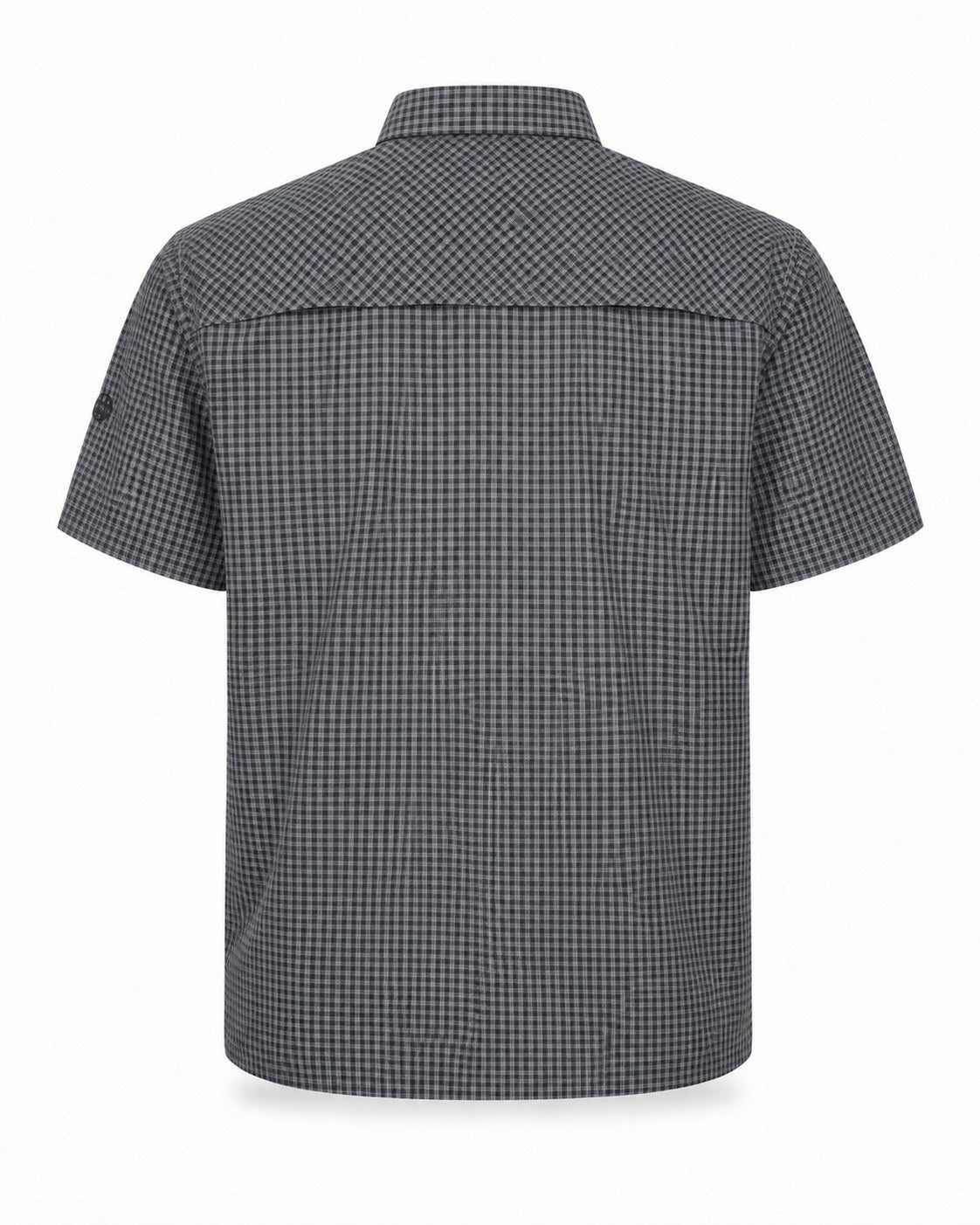 DEPROC ACTIVE Outdoorhemd Copper Anthra-Small-Check - Rueckansicht