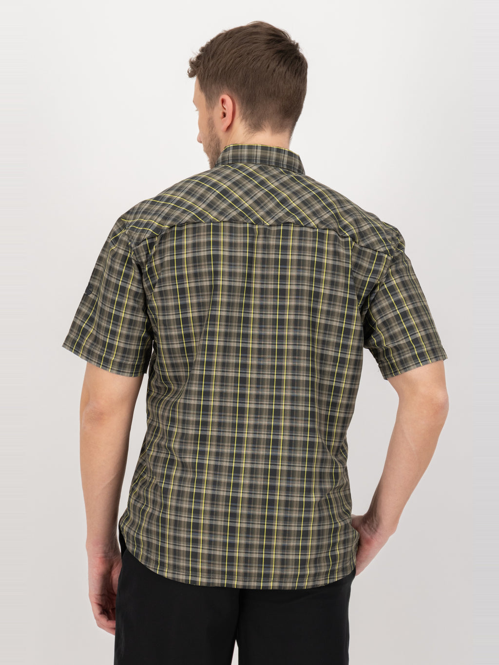 DEPROC ACTIVE Outdoorhemd Copper Khaki-Anthra - Rueckansicht