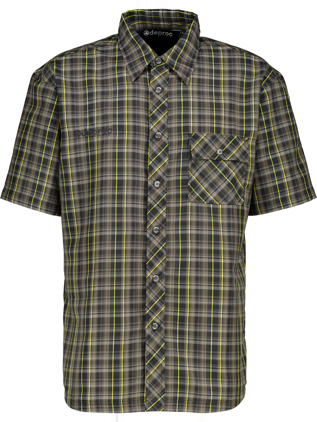 DEPROC ACTIVE Outdoorhemd Copper Khaki-Anthra - Freisteller
