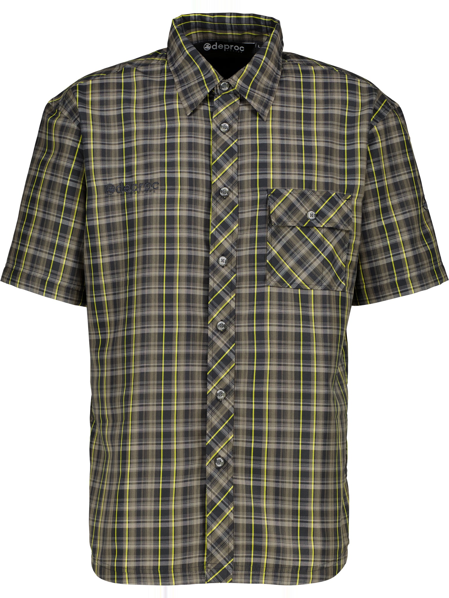 DEPROC ACTIVE Outdoorhemd Copper Khaki-Anthra - Freisteller