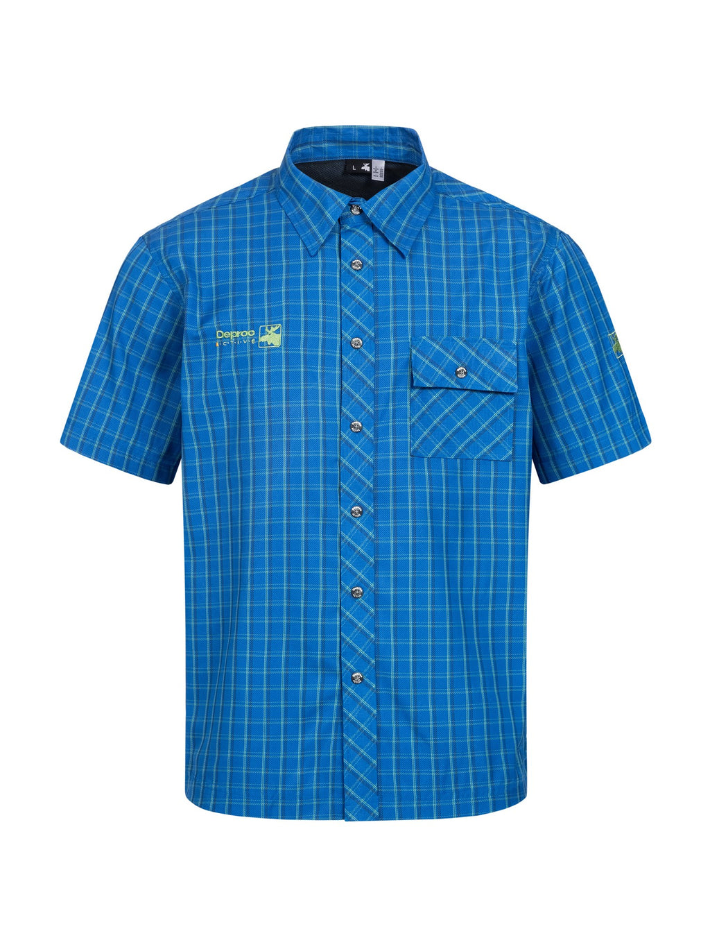 Outdoorhemd Copper Blue-Green-Check