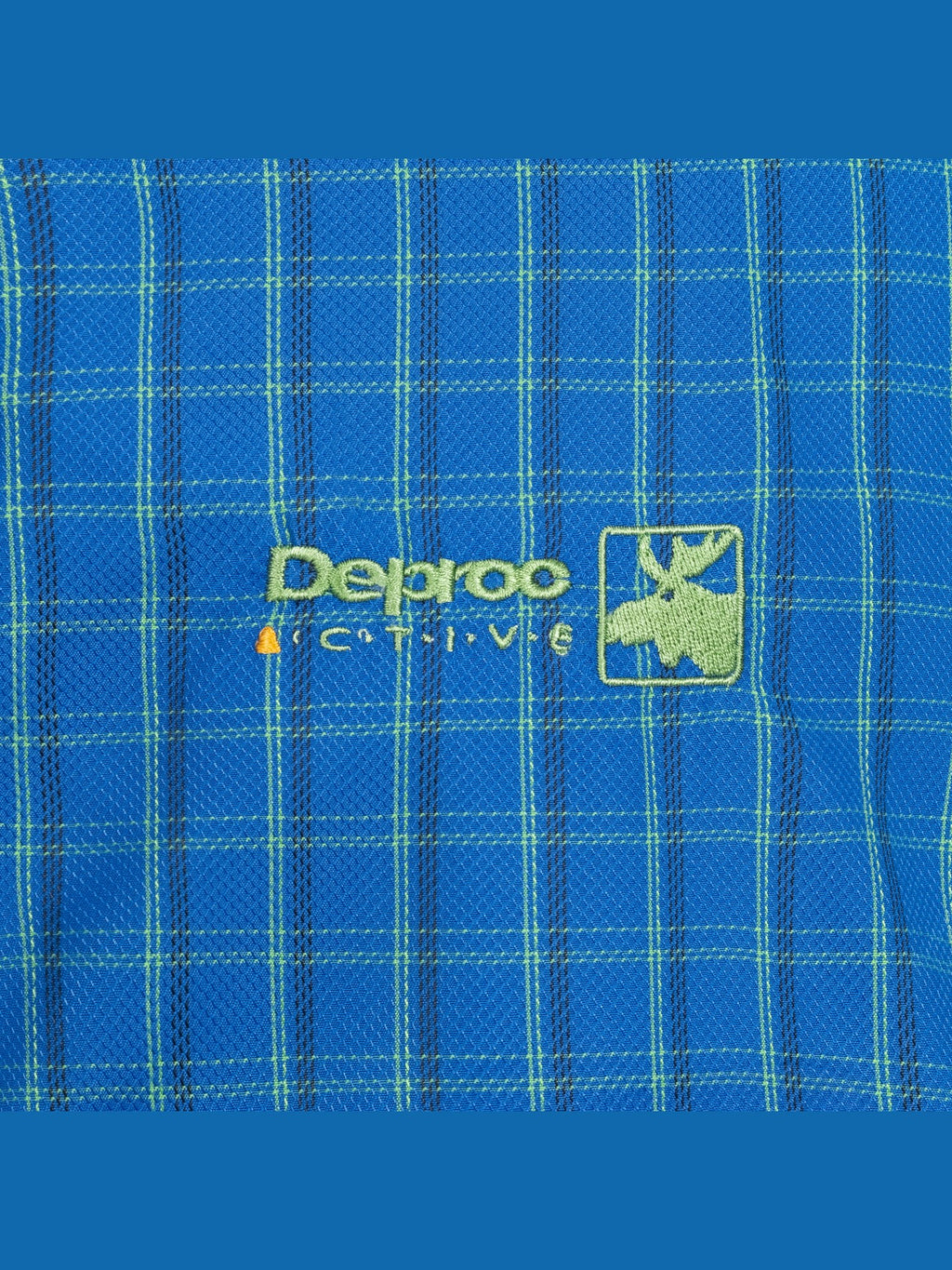 Outdoorhemd Copper Blue-Green-Check