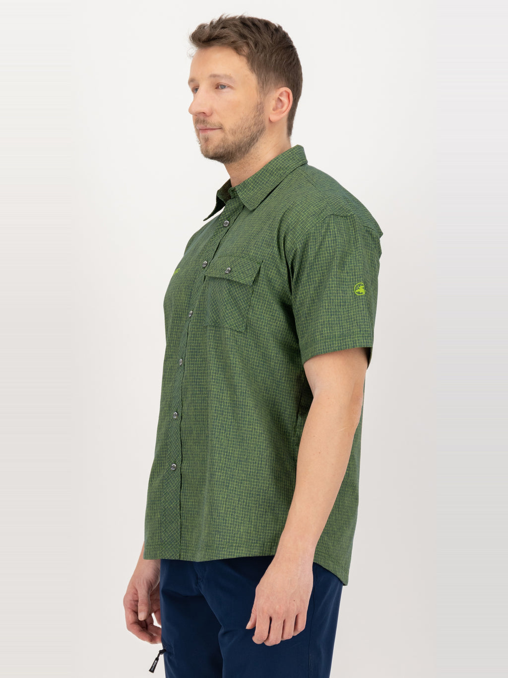 DEPROC ACTIVE Outdoorhemd Copper Olive - Seitenansicht