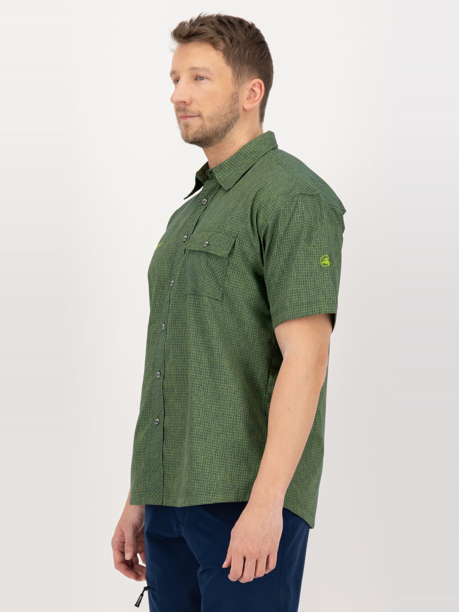 DEPROC ACTIVE Outdoorhemd Copper Olive - Seitenansicht