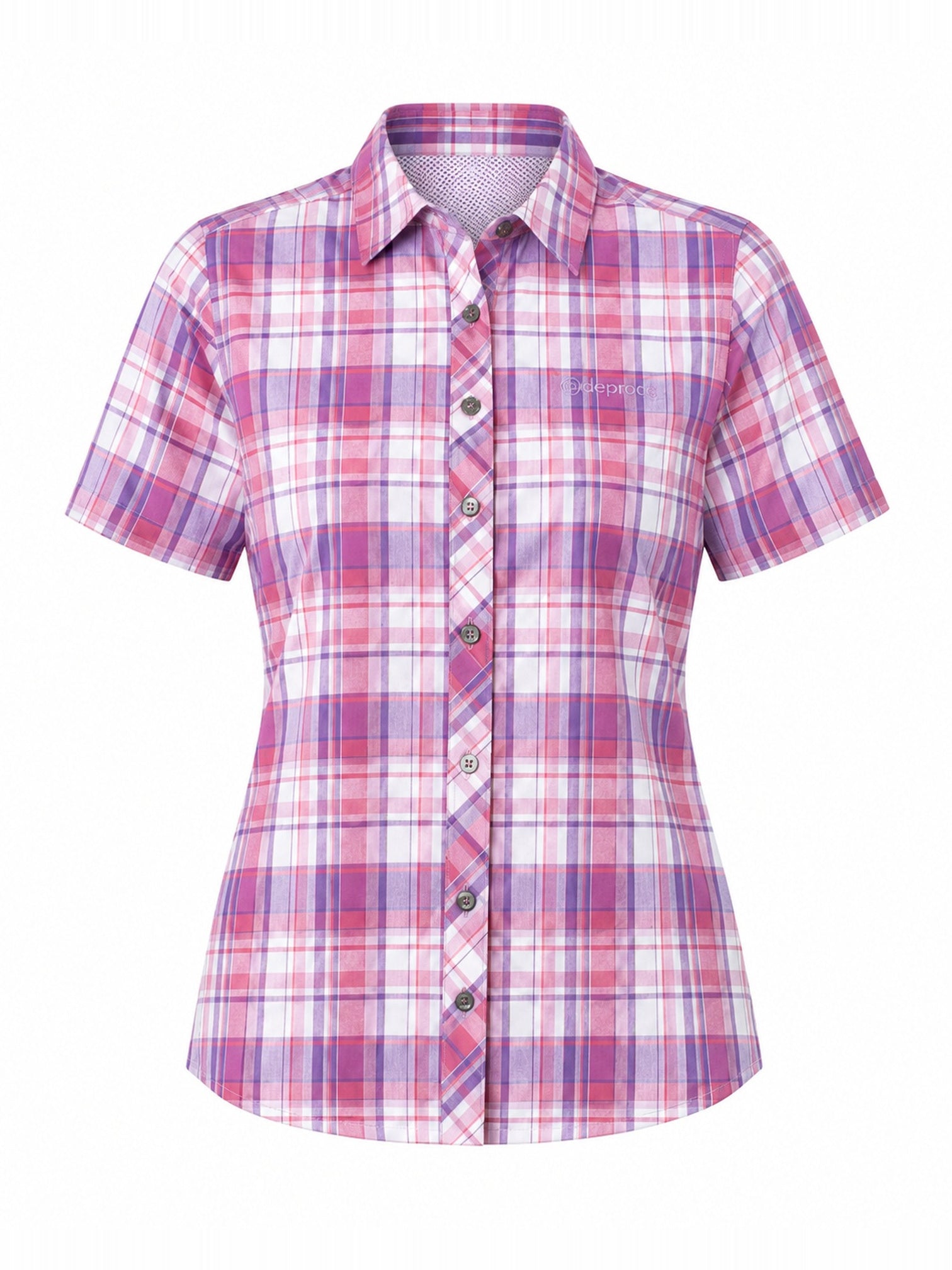 DEPROC ACTIVE Outdoorbluse Copper Damen 192 kariert - Ansicht 5