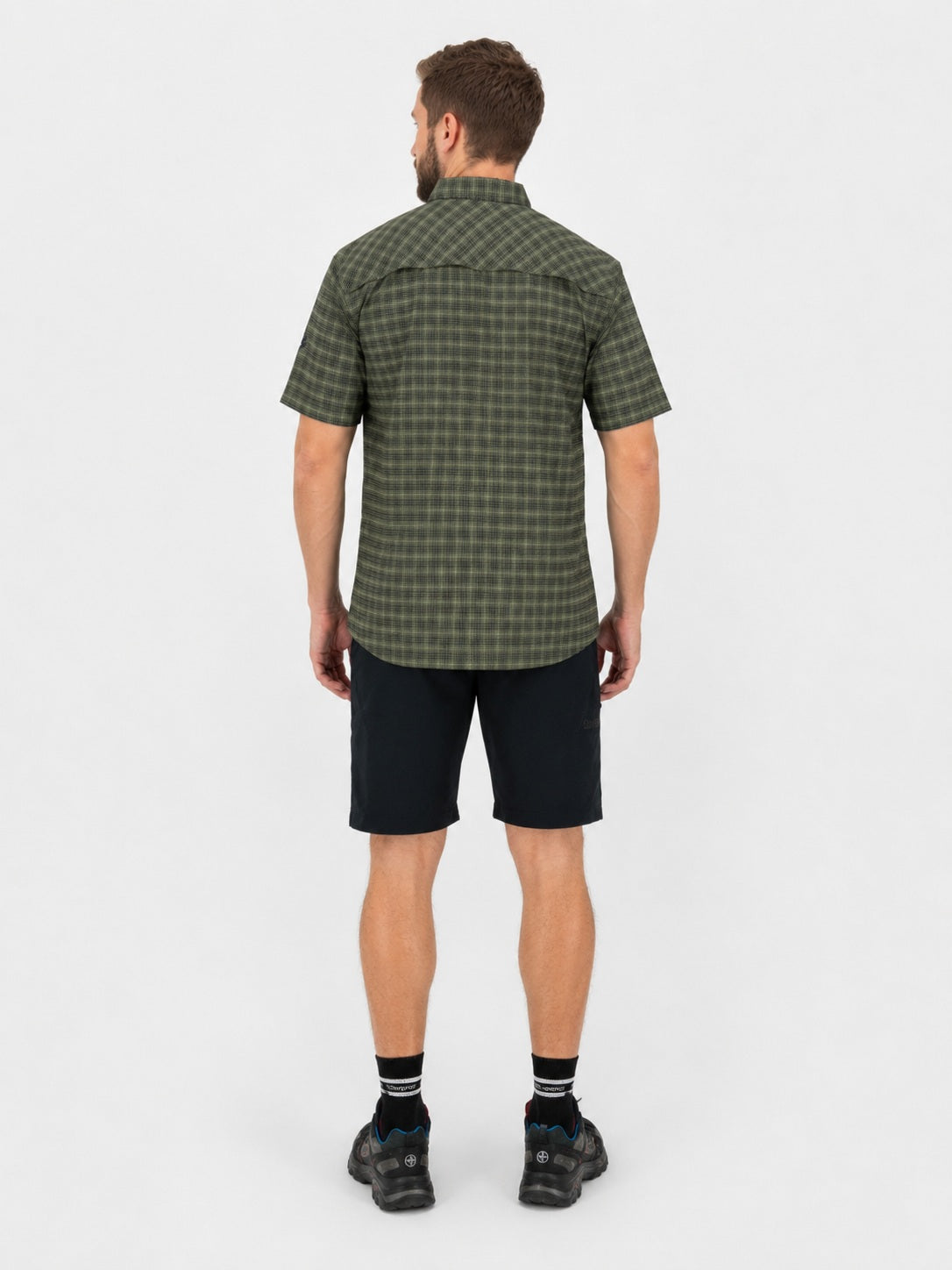 DEPROC Copper V Outdoorhemd Khaki-Check