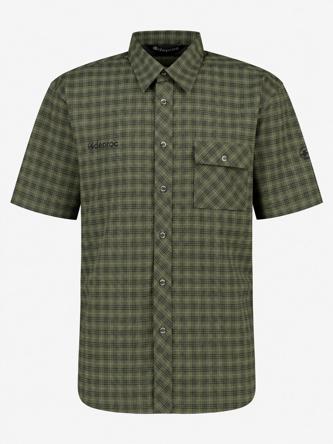 DEPROC Copper V Outdoorhemd Khaki-Check