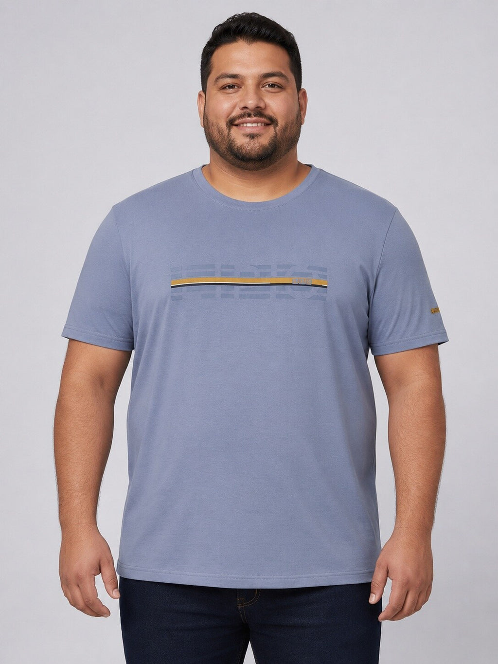 LPO Funktionsshirt Bradley Stonewash – Modelbild 1