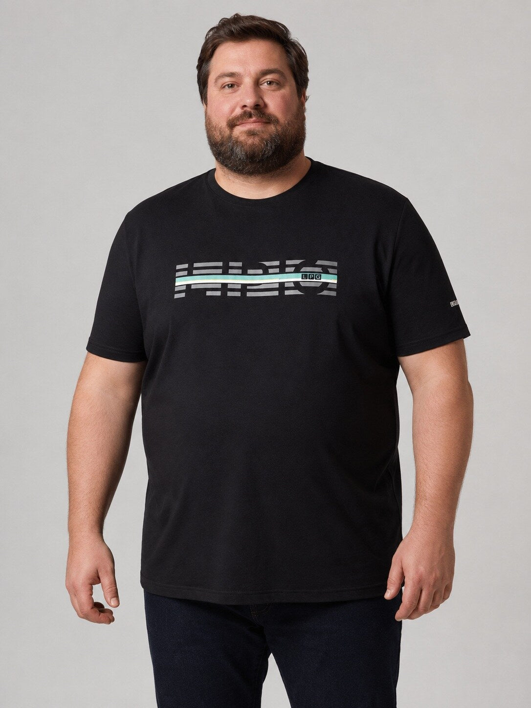 LPO Funktionsshirt Bradley Black – Modelbild 1