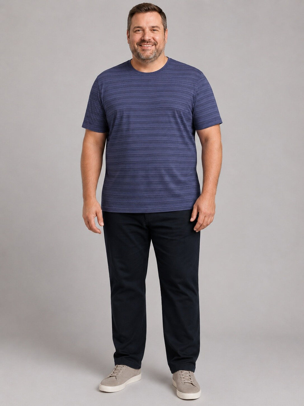 LPO Funktionsshirt Wilhelm Blue Indigo – Modelbild 1
