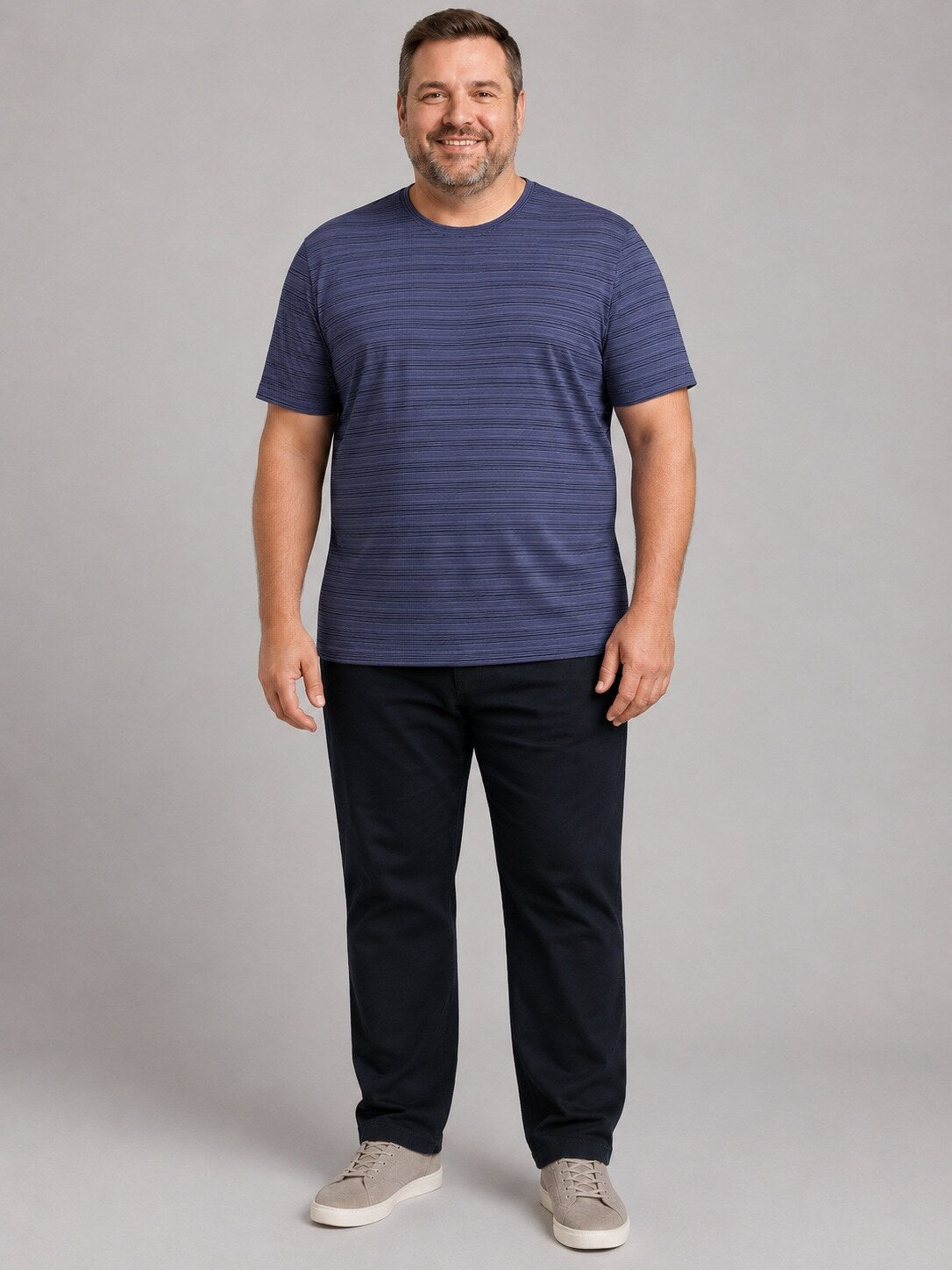 LPO Funktionsshirt Wilhelm Blue Indigo – Modelbild 1