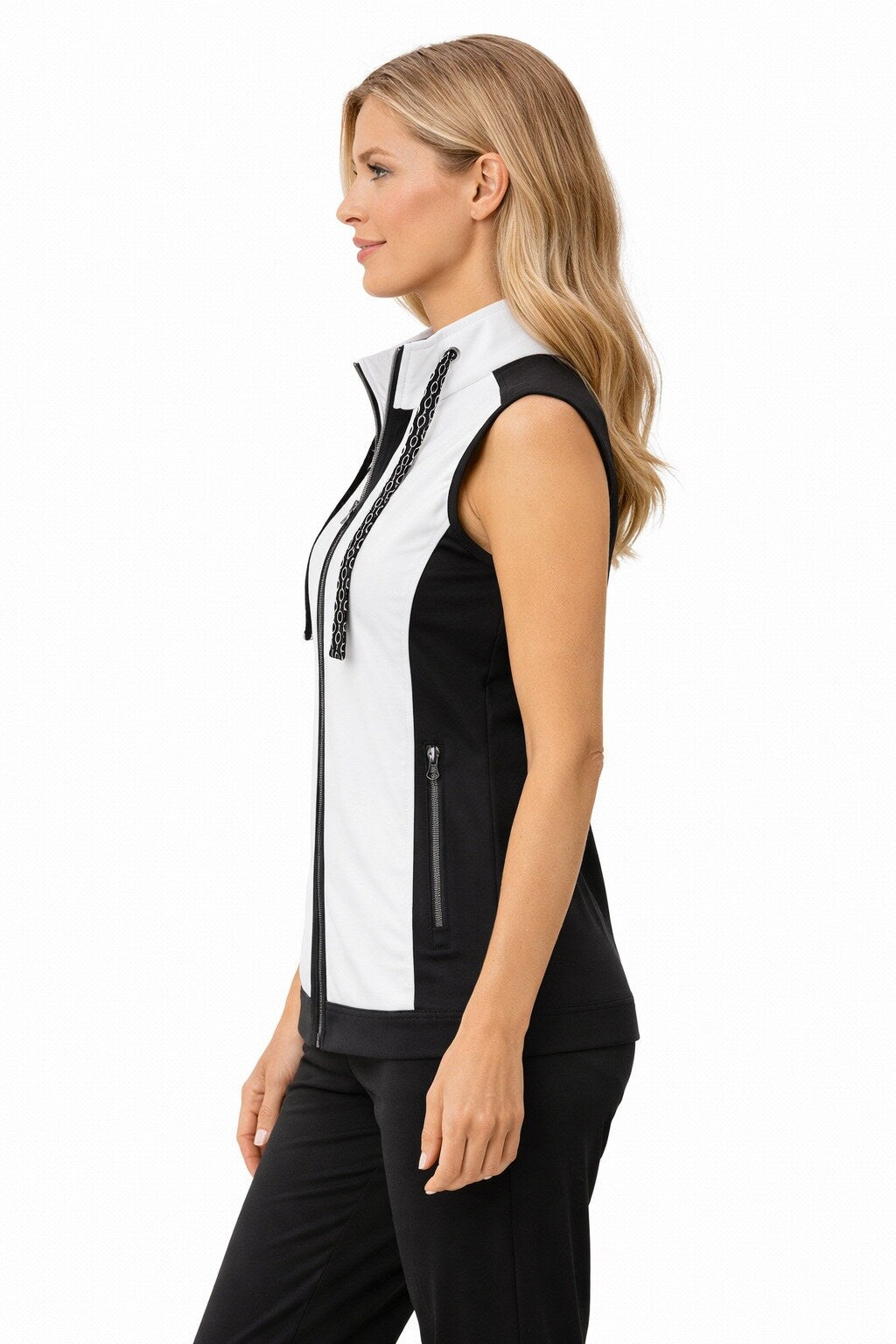 LPO Weste Fiona – whisper white print