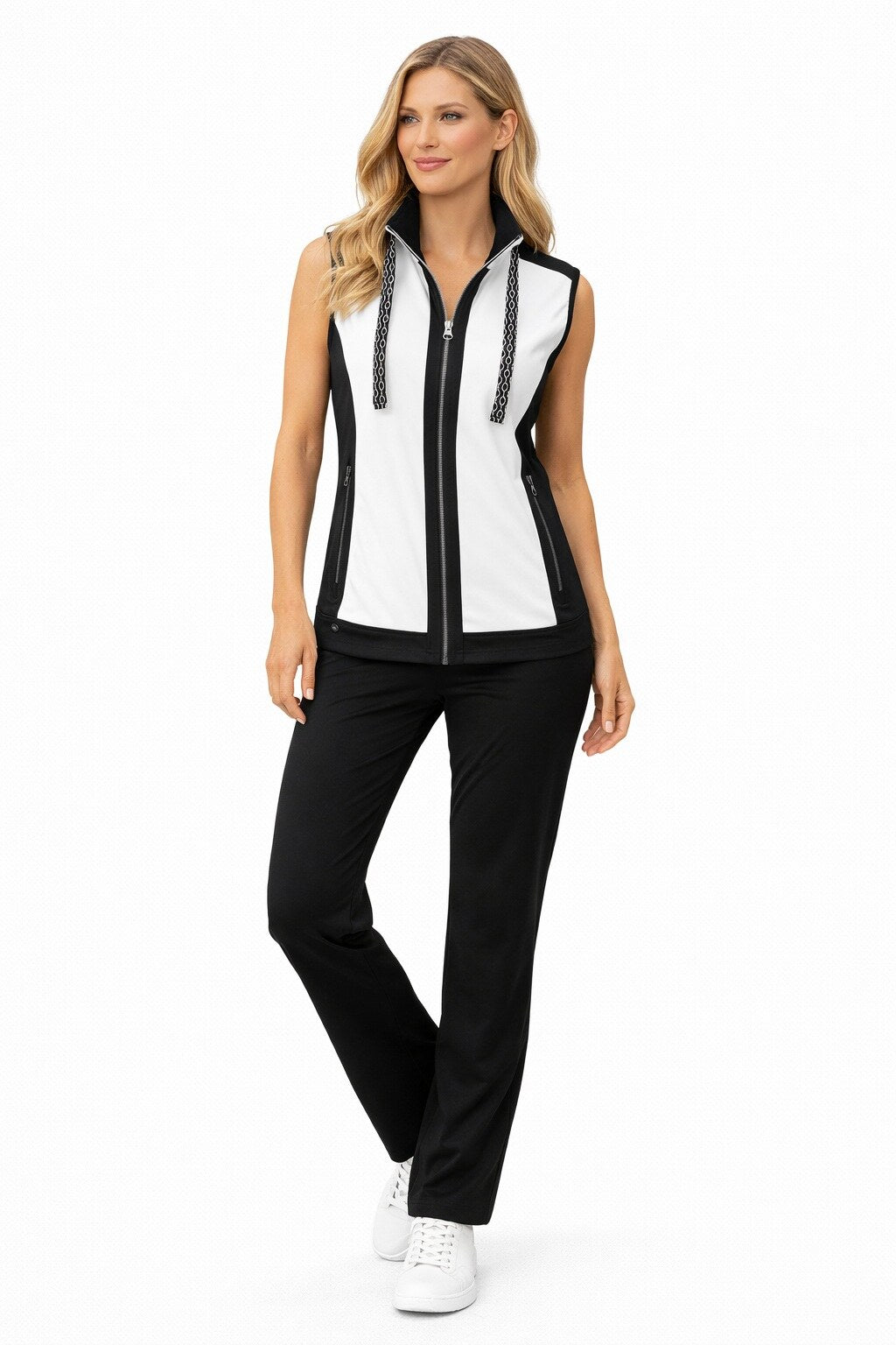 LPO Weste Fiona – whisper white print
