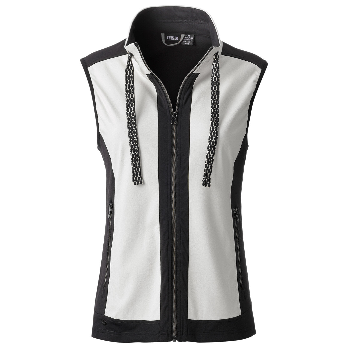 LPO Weste Fiona – whisper white print