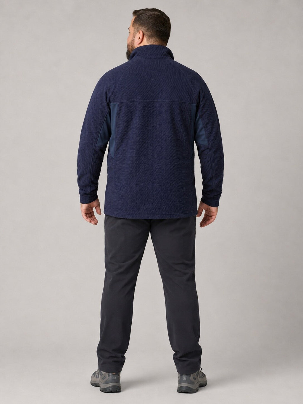 LPO Fleecejacke Gerit Night Sky – Modelbild 4