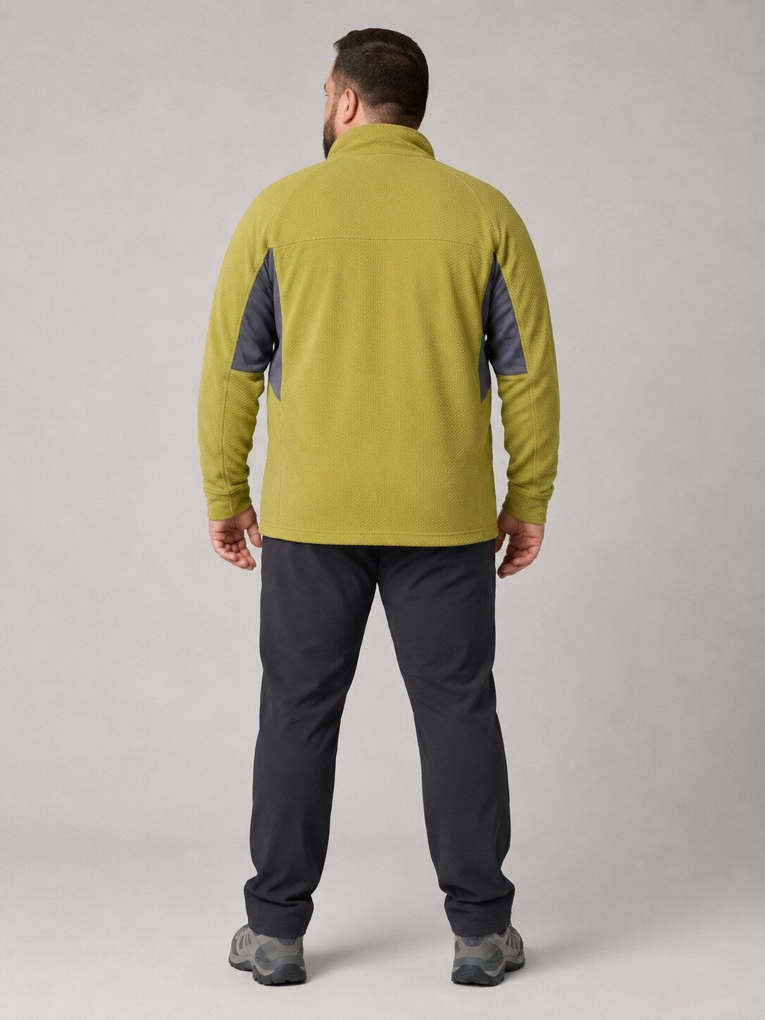 LPO Fleecejacke Gerit Moss – Modelbild 4